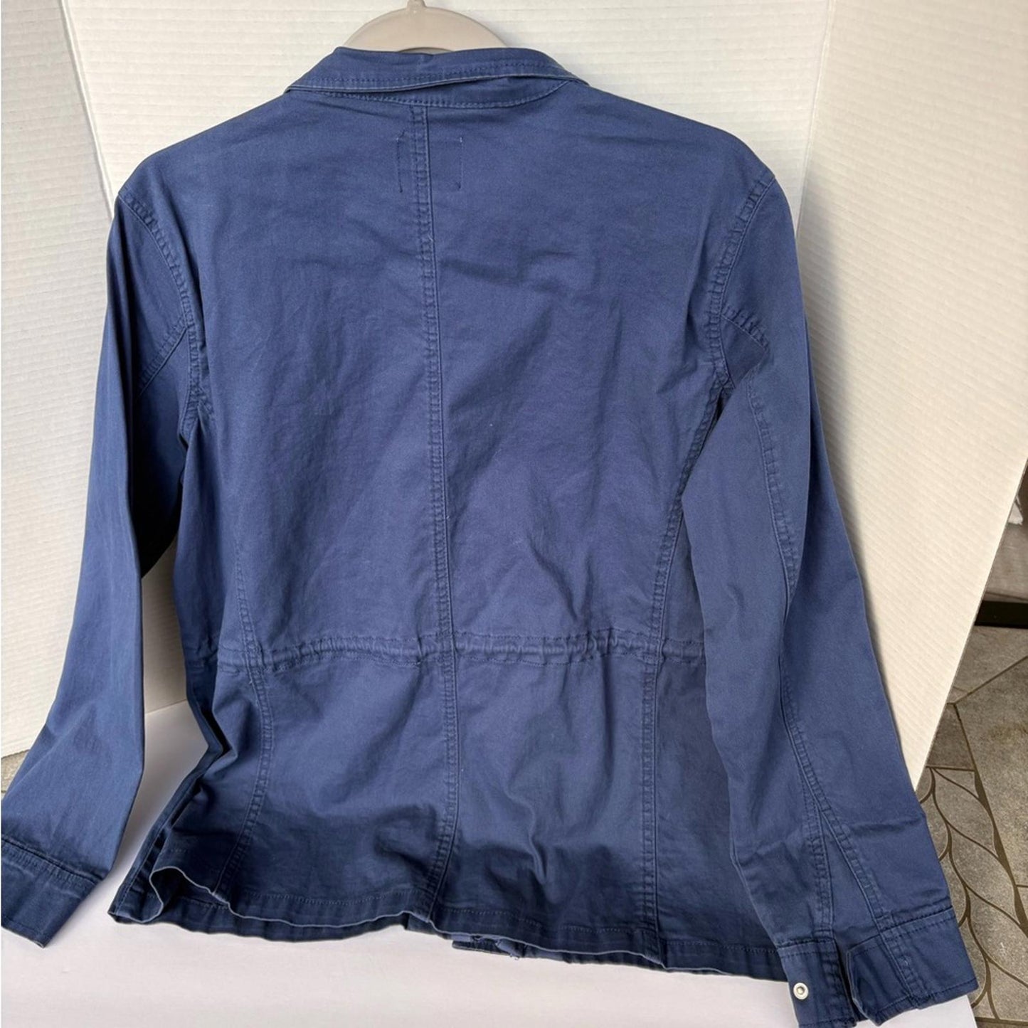 Blue Utility Jacket for Women