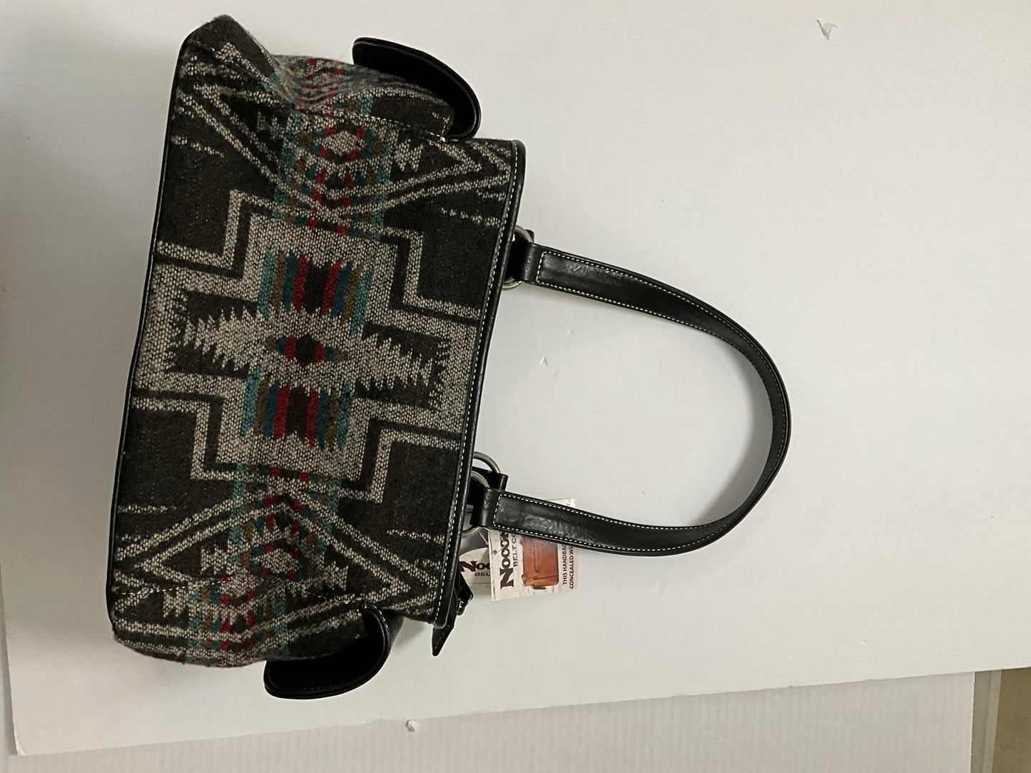 Nocona Southwestern Tapestry Bag Aztec Western Purse Concealed Carry Pocket NWT