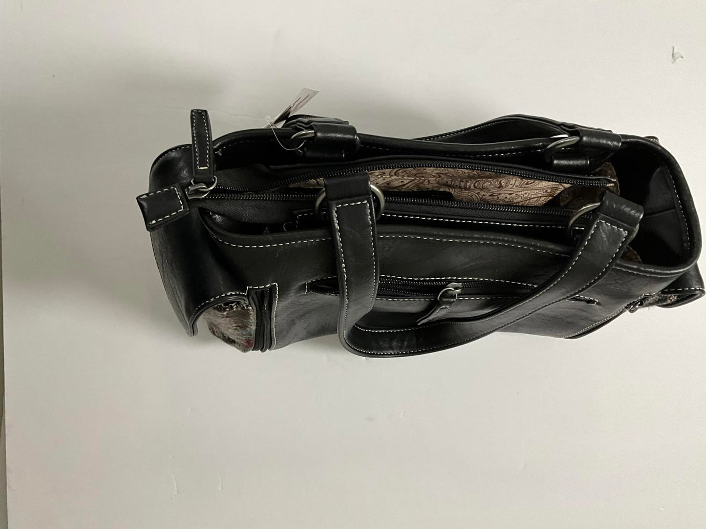 Nocona Southwestern Tapestry Bag Aztec Western Purse Concealed Carry Pocket NWT