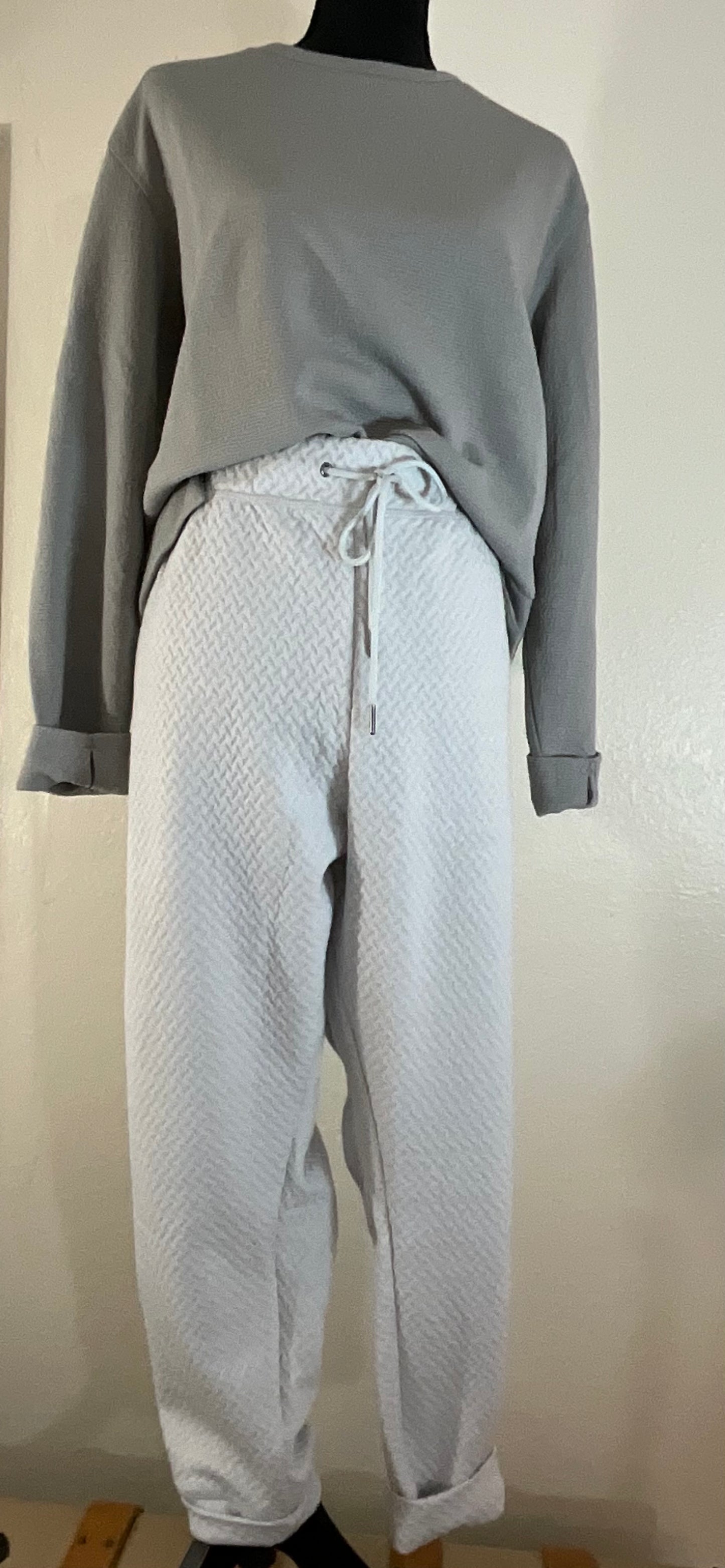 NWT nine west grey 3x Leisure pants