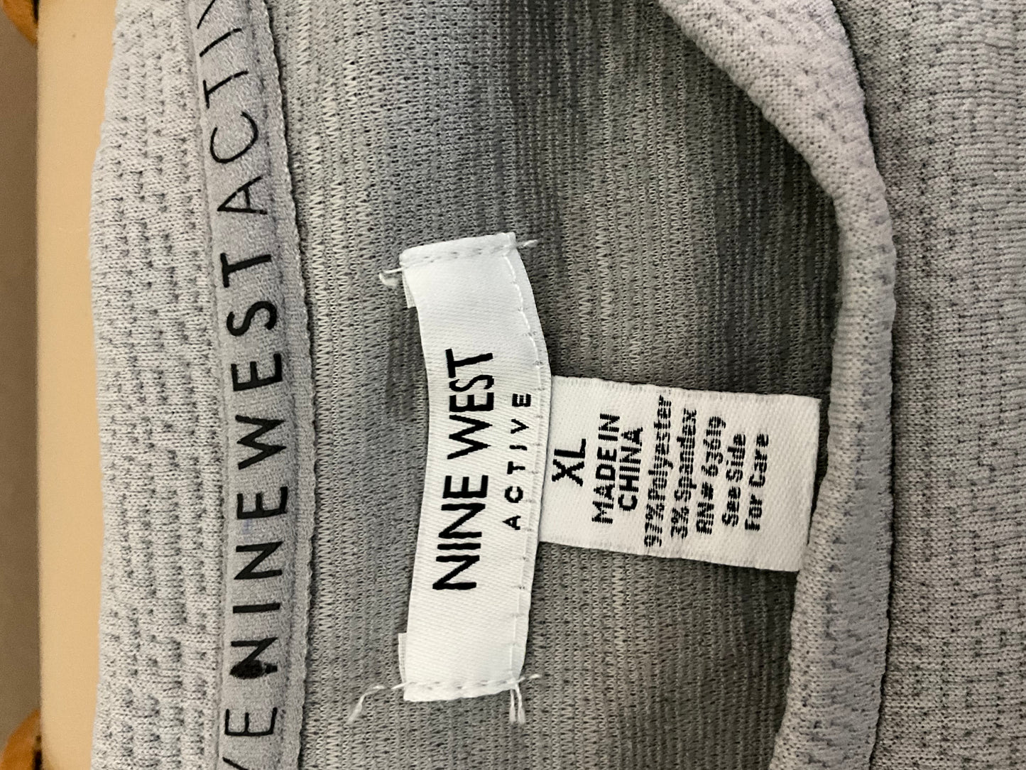 NWT nine west grey 3x Leisure pants