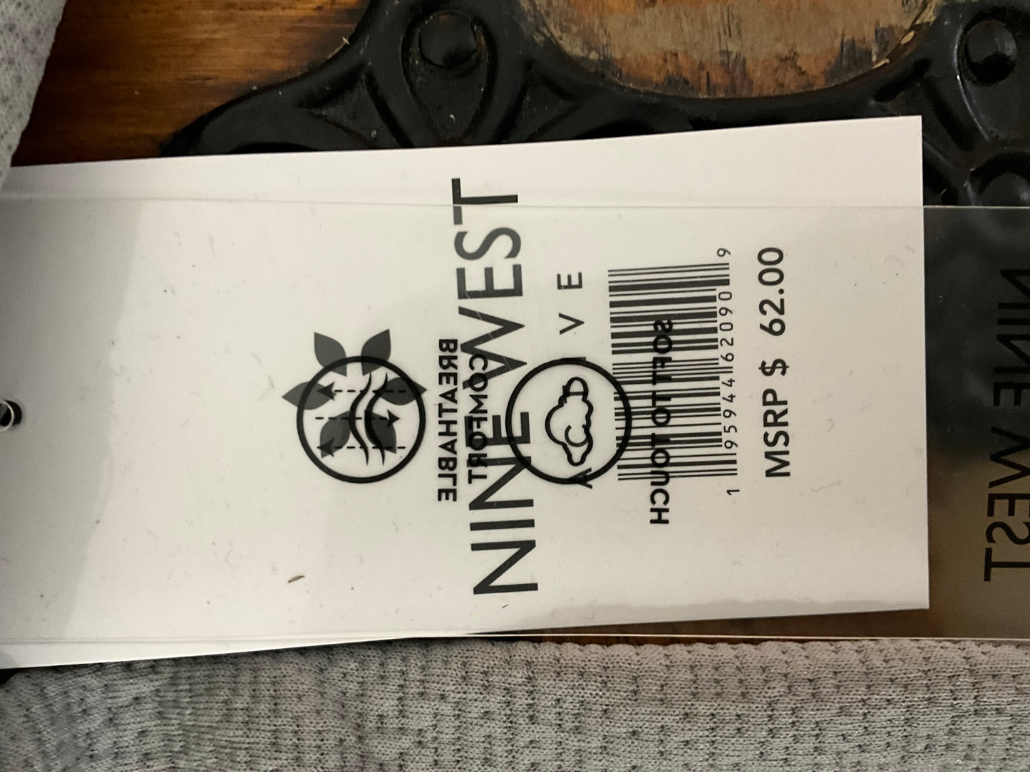 NWT nine west grey 3x Leisure pants