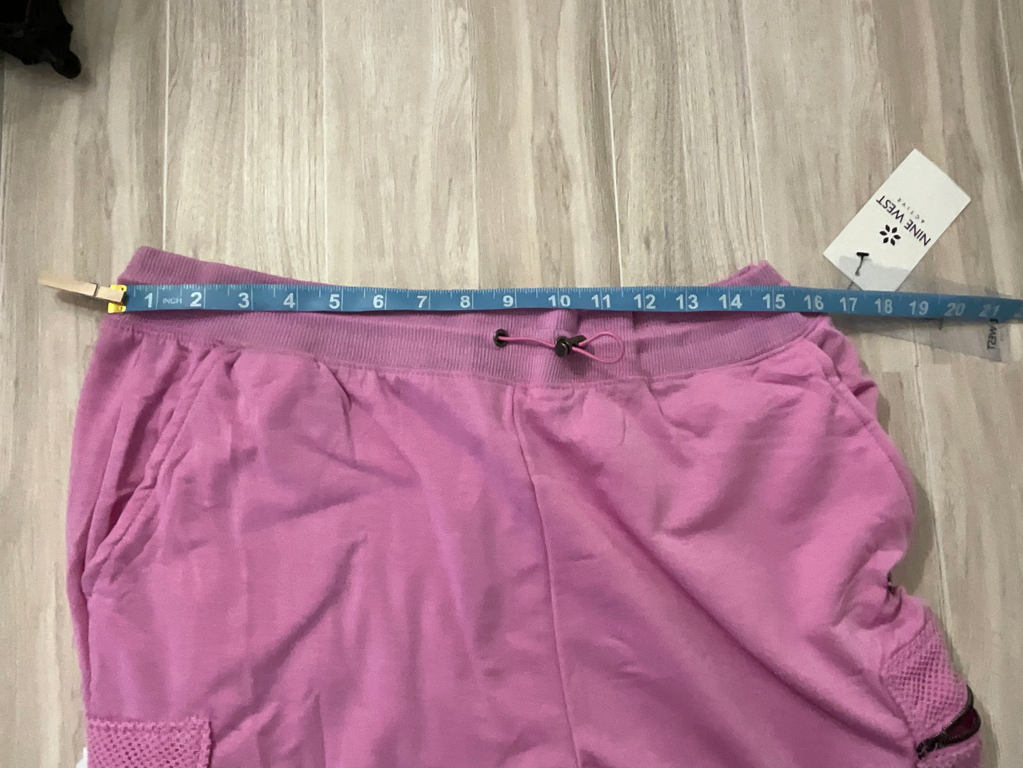 NWT Nine West XL bright pink jogger