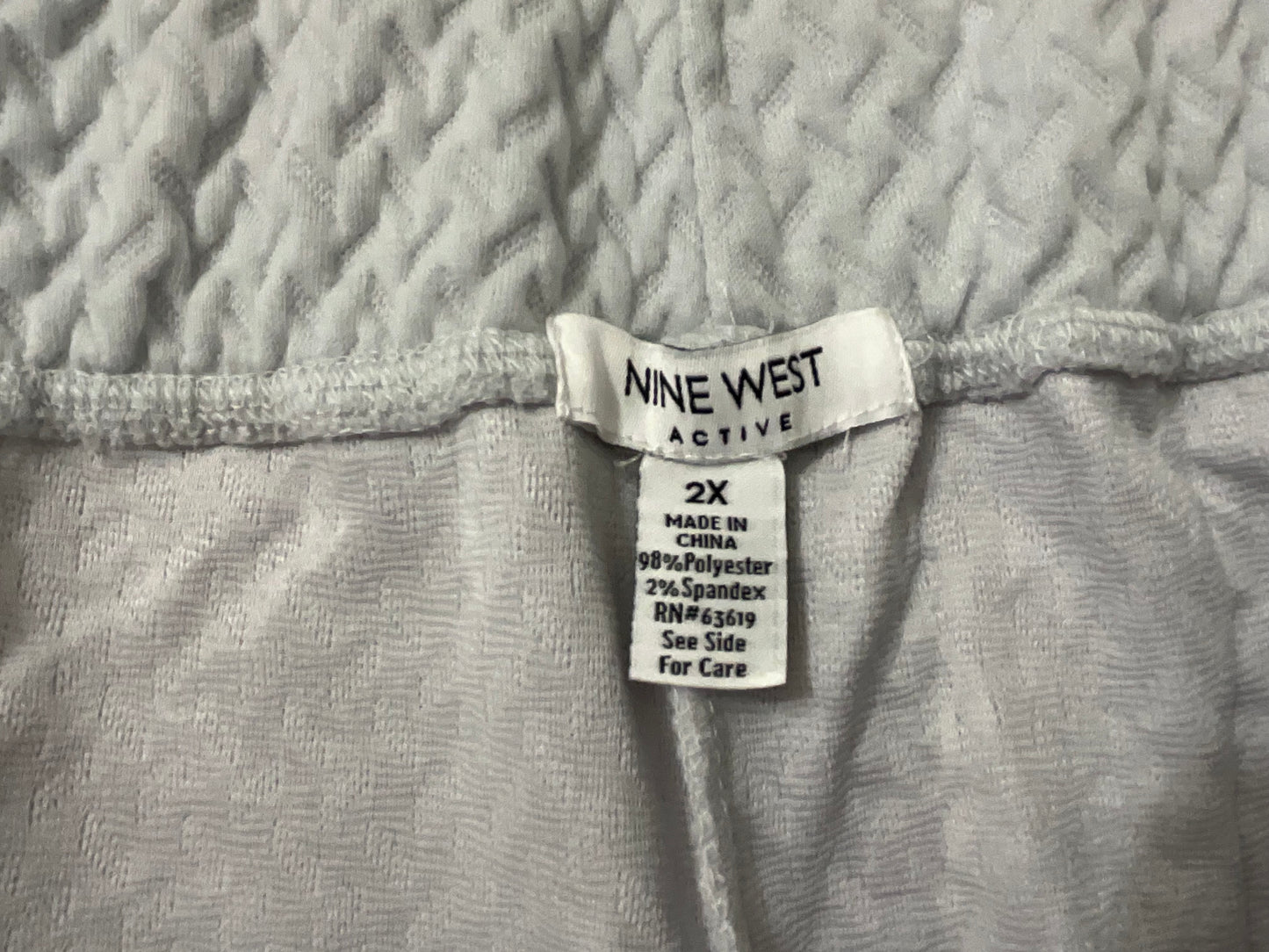 NWT nine west light grey Leisure pant joggers