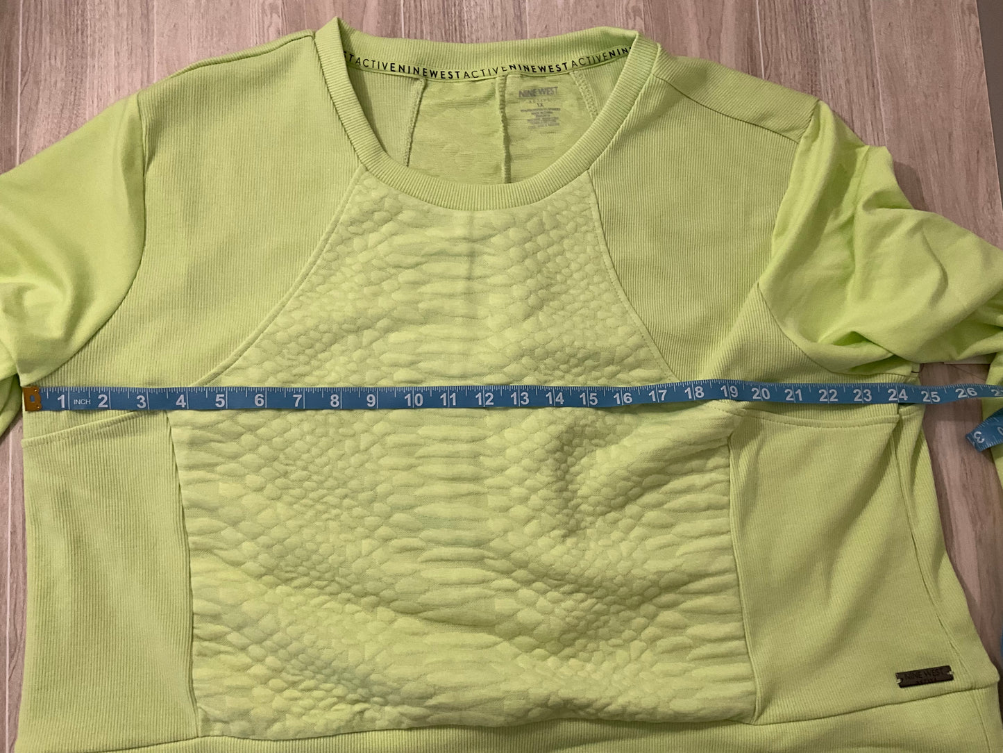 NWT lime green Nine West jogger and sweatshirt sold separately