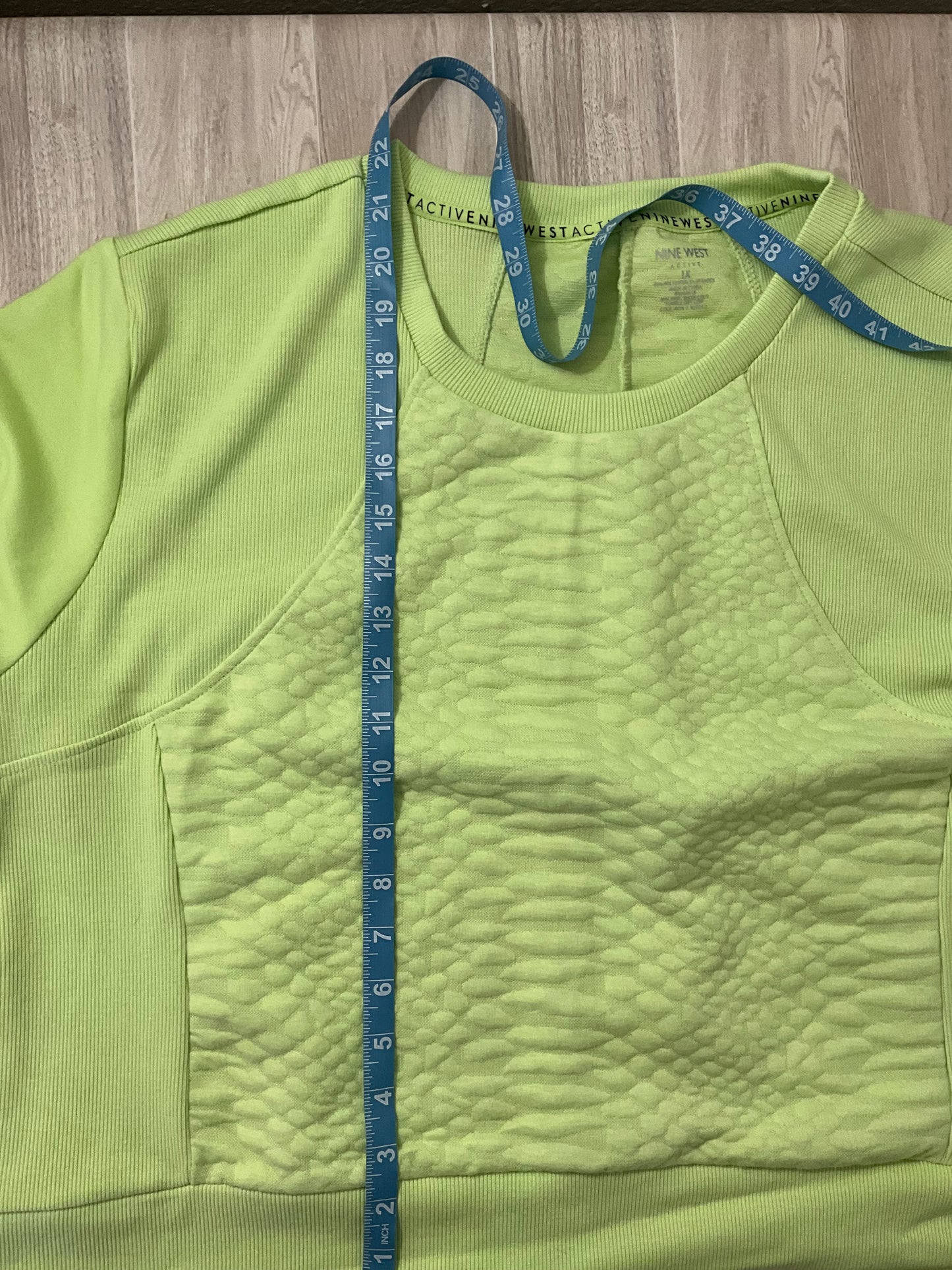 NWT lime green Nine West jogger and sweatshirt sold separately