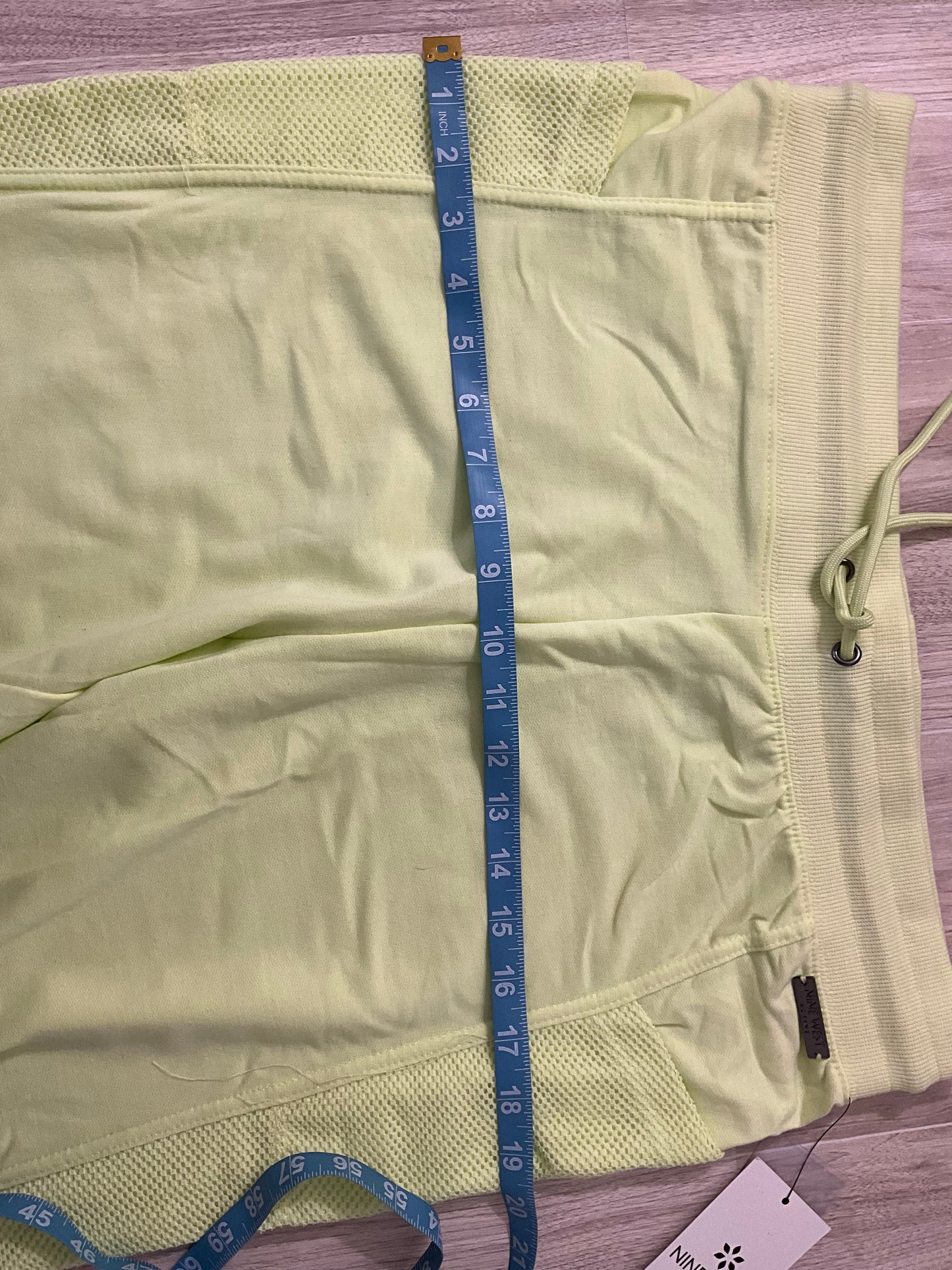 NWT lime green Nine West jogger and sweatshirt sold separately
