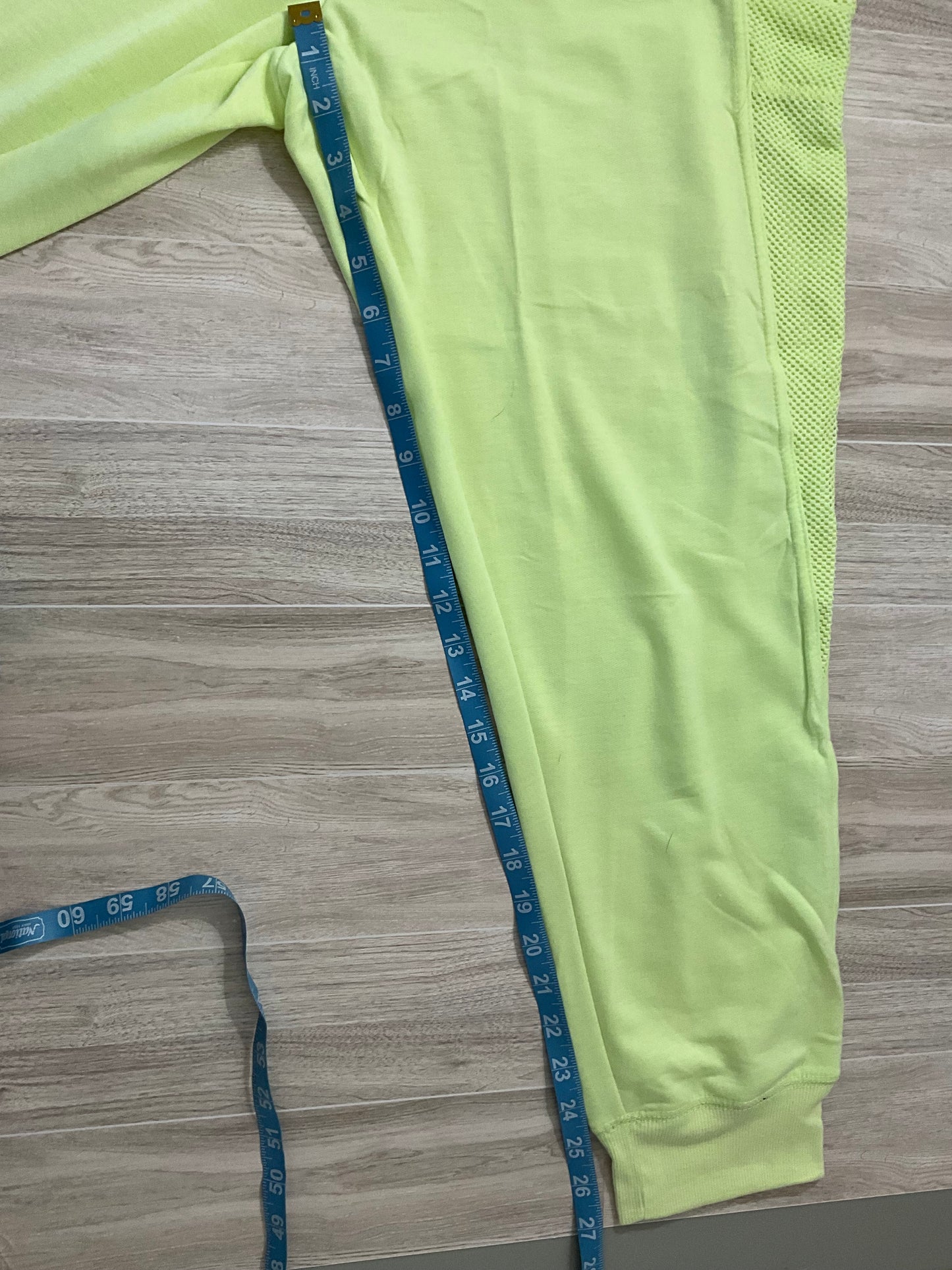 NWT lime green Nine West jogger and sweatshirt sold separately
