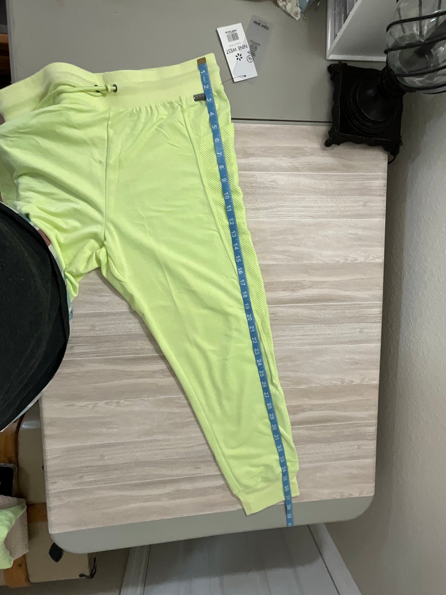 NWT lime green Nine West jogger and sweatshirt sold separately