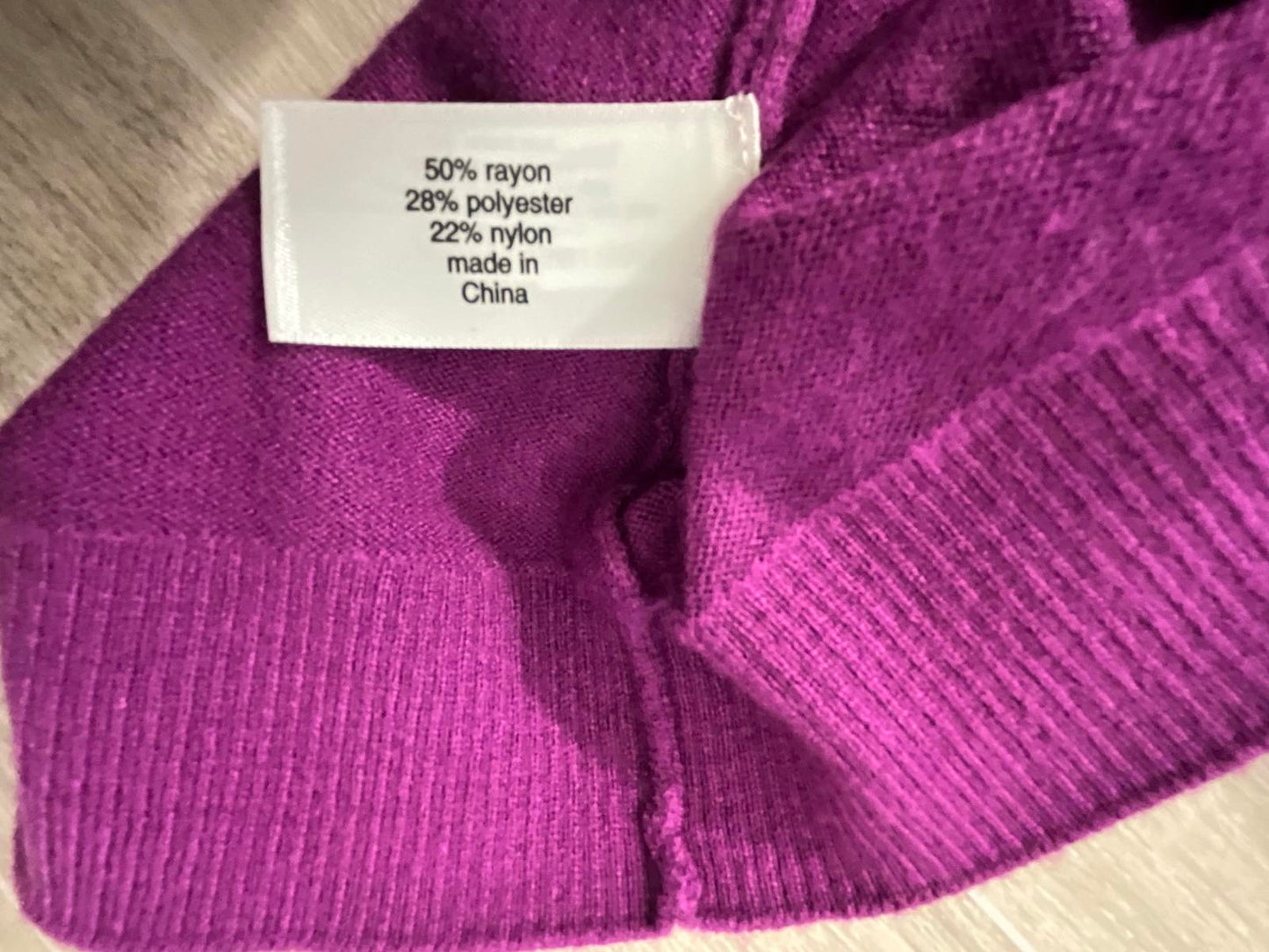 Lane Bryant Plus Size Purple Knit Sweater With Cutout Neckline Size 18 20