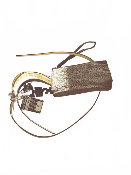 Nocona Genuine Leather Brown Western Belt with Embroidered &