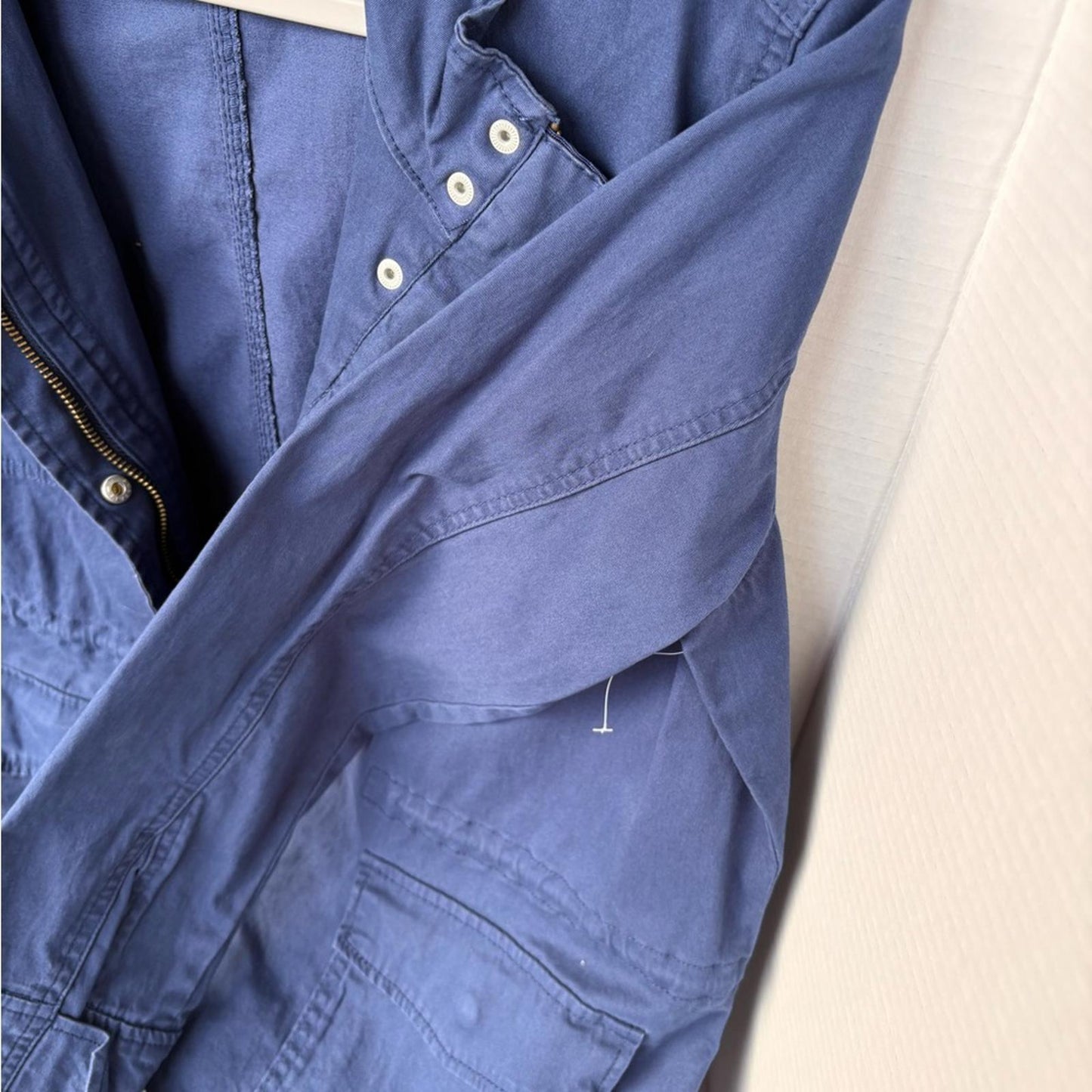 Blue Utility Jacket for Women