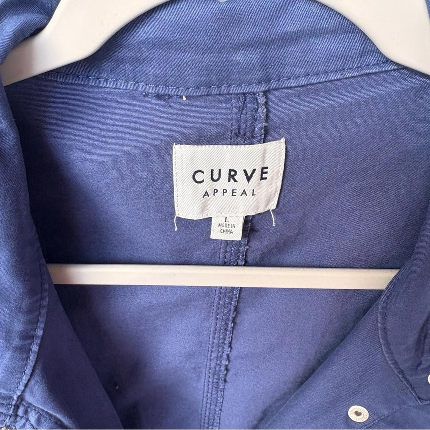 Blue Utility Jacket for Women